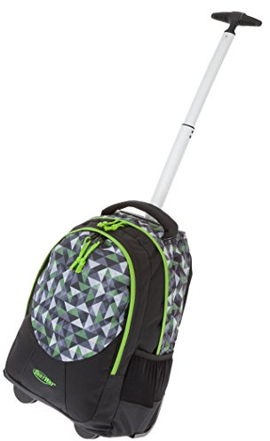 'Bestway-Sac à dos trolley Noir/Vert Citron 