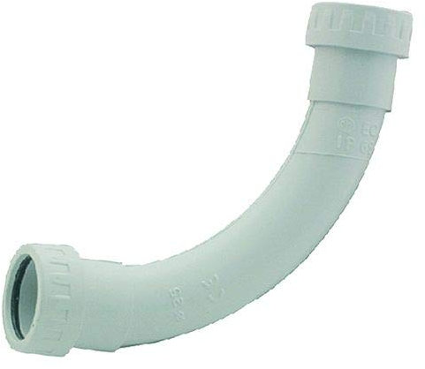 CURVA A 90° PER TUBO RIGIDO IP 65. Tenuta stagna (Ø MM 20 cf. 10 pz.)