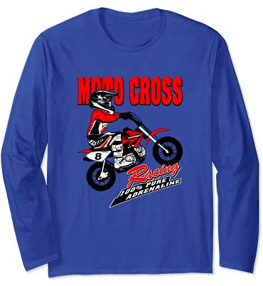 Moto Cross per bambini Motocicletta da cross per bambini Maglia a Manica