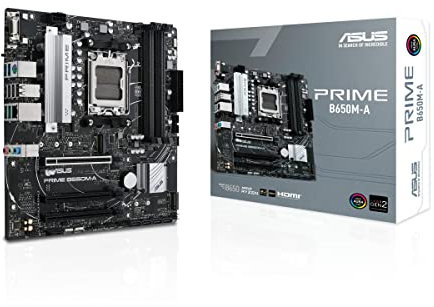 ASUS Prime B650M-A-CSM (Socket AM5/B650/DDR5/S-ATA 6 Go/s/ATX), 90MB1C10-M0EAYC