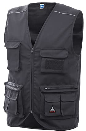 SIGGI GILET CHROME GRIGIO, L