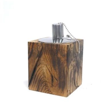 Gartenfackel Feuerfackel Camping Gartenlicht Chillen Öllampe 10 cm geflammt