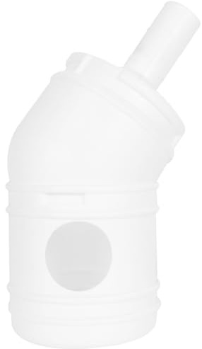 GRIRIW Abreuvoir pour Pigeons 1 L en Plastique Blanc Mangeoire pour Oiseaux et Faisans Distributeur d'eau Intérieur Extérieur pour Cages à Volailles et Volaille de Basse-Cour