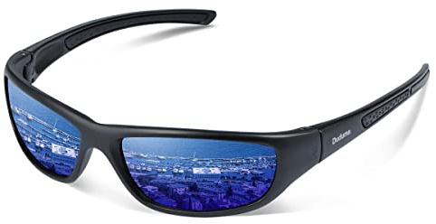 Duduma Gafas de Sol Deportivas Polarizadas Para Hombre Perfectas Para Esquiar Golf Correr Ciclismo TR8116 Súper Liviana Para Hombre y Para Mujer