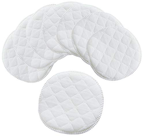 20 Pcs Organic Bamboo Nursing Breast Pads Washable Reusable Breastfeeding Nipple Pads Nipple Covers for Breastfeeding (Highly Absorbent and Hypoallergenic)