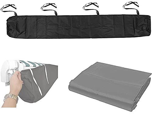 Housse De Protection Pour Auvent Extérieur, Sac De Rangement Auvent De Pluie Sac De Protection Pour Store Banne Extérieur Remplacement De Couverture d'Auvent, 3 Couleurs, 7 Ta(Size:4M,Color:le noir)