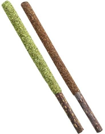 TOYANDONA 12pcs Gall Fruit Sticks Cat Teething Sticks Catnip Toys Assorted Colours Promote Teeth Grinding Prevent Biting Slippers Clothes Furniture Indoor Home Use