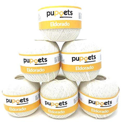 Puppets Eldorado 6x100g Stärke10 Farbe 8926 creme