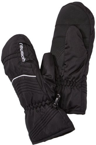 Reusch Kinder Handschuhe Bero R-Tex XT Junior Fäustling, Black/White, 6, 4161544