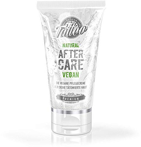 Believa Tattoo Naturale Crema Lenitiva per Tatuaggi - Vegana Cream Curativa Tatuaggio, 50ml