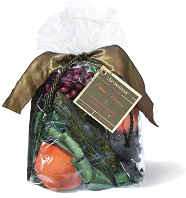 Aromatique Orange and Evergreen Potpourri Decorative Fragrance Standard Bag 7 Ounce