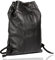 MATADOR Leder Turnbeutel Fitnesstasche Gym Bag Sporttasche Sportbeutel Turntasche Rucksack Schwarz