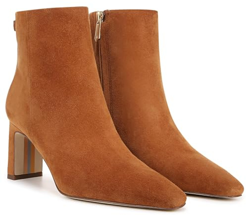 Sam Edelman Women's Saige Ankle Boot, Frontier Brown, 7 UK