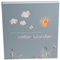 goldbuch 50 512 Babytagebuch Voller Wunder Wiese Salbeigrün, Erinnerungsalbum mit 100 illustrierten Seiten, Einband mit Goldprägung und einer Wiese als Motiv, Babyalbum ca. 24,5 x 22,5 x 3,5 cm