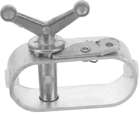 Lurrose Tendeur de Câble Acier A3 pour Serrage et Jardinage, Serrage-câble Robuste et Compact, Usage Serrage, Couverture Piscine et Clôture, Tension Précise et Solide