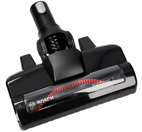 Elektrobürste 17002491 HighPower Brush AllFloor Bodendüse kompatibel mit Bosch Unlimited Serie 8 Gen2 ProPower 18V 30W Teppichdüse motorisierte Bürstenwalze Klickverbindung schwarz