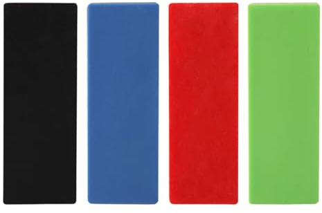 JUYAXIN 4Pcs Sci Snowboard Diamanti Affilatura di Pietra Bordi Affilatrice Bordi File Snowboard Whetstone Angoli Laterali Tool Set di Sci Affilatura Strumento