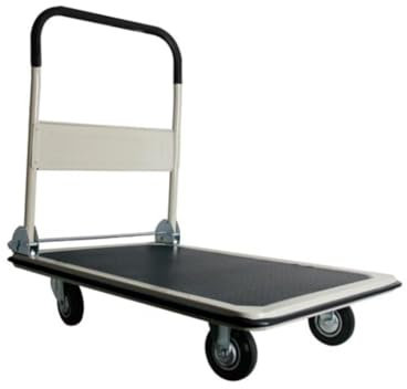 Toolland Carro de Transporte, Plegable, Acero, Negro, máx. 300 kg