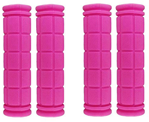 PLATT cykelhandtag halkfria mjuka gummi cykelhandtag för BMX MT för cykel/MTB/BMX (2 par)