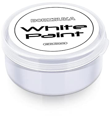 BOBISUKA Trucco Bianco per Viso Halloween | Pittura per Viso Durevole, Body Painting Impermeabile per Carnevale,Feste,Clown,Scheletri,Vampiri,Teatro,Non Tossico