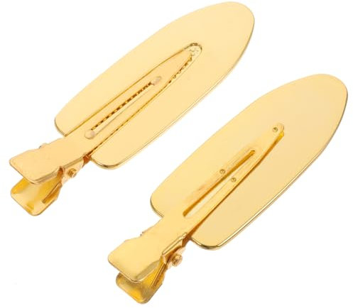 MUSISALY Pinces Cheveux Métal Sans Trace De Clips Coiffure Dorés Pratiques Et Légers Pour Maintien Ferme Usage Professionnel Et Quotidien
