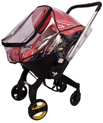 Protector para cochecito, cubierta para lluvia para cochecito - Escudo ligero contra la intemperie con ventilación lateral,Accesorios de viaje para protección contra el viento y la nieve en invierno,