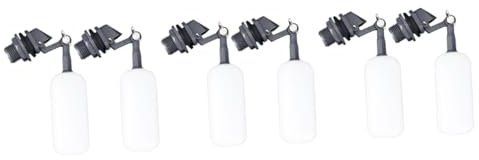 Lurrose 3 Set Valvola Microgalleggiante Valvole A Galleggiante Valvola e Dell'acquario Ciotola A Sfera e Accessorio Per Acquario Plastica 2 Pezzi*3