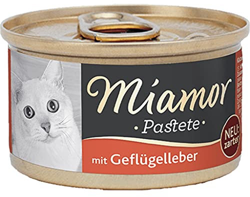 Miamor Pastete, Geflügel+Leber