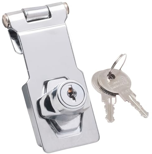 Sterling LGH100 76mm Locking Hasp - Chrome Plated