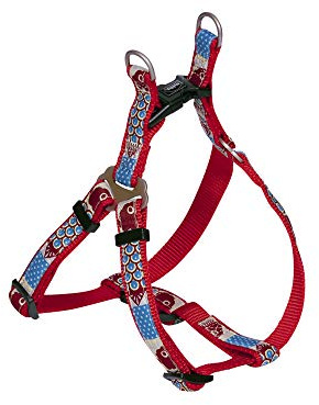 Nobby One Touch Geschirr Style, rot, L: 25-35 cm, B: 10 mm, 1 Stück