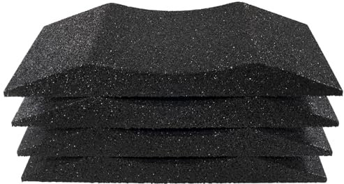 HASKYY 4X Reifenschuh-Set 600x400x64mm bis 385er Reifen Reifenbett Reifenschoner Reifenwiege aus Gummigranulat
