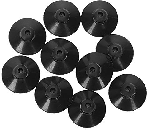 10 x Black Rubber Suction Cup Suction Cup for Aquarium Pump