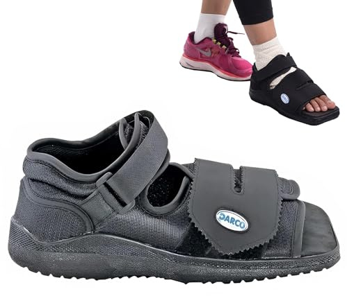 MedSurg Medical Shoe | Darco Brand | Offers broken toe support for dressings, casts and bandages | Offloads Forefoot Pressure | Used for injured feet and post-op after surgery