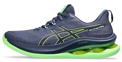 Asics Gel-Kinsei MAX, Sneaker Hombre, Thunder Blue/Electric Lime, 41.5 EU