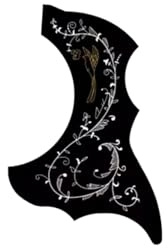 Laser-PVC-Schlagbrett Für Folk-Konzertgitarre(3/4)