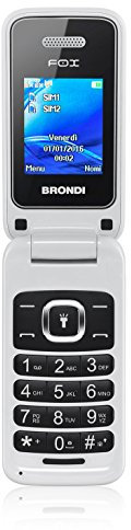 BRONDI Fox all carriers Telefono Cellulare, Bianco