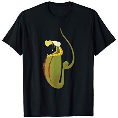 Carnivorous Nepenthes Pitcher Plant - Botany Plant Lover Maglietta