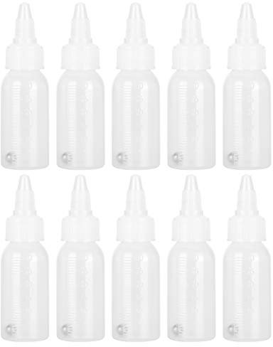 Botellas Mezcladoras de Pintura para Aerógrafo Pintura para Aerógrafo 16 × 12 × 6 30 Ml Botella de Pintura Vacía Resistencia a la Corrosión Contenedor de Condimentos de Pigmento