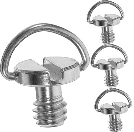 Hemobllo Kit de Montage de Trépied à Vis pour Appareil Photo 1/4 D à Dégagement Rapide pour Montage de Caméscope