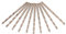 HSSCO Lot de 10 forets de précision pour perceuses en acier inoxydable Idéal pour l'acier à ressort automobile (5 mm)