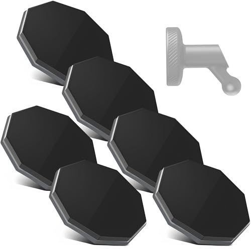6 Pcs Sticky Magnet Replacements for Garmin Low-Profile Magnetic Mount – Windshield-Only Adhesive, No Mount Included; Fits Garmin Dash Cam 45/46/47/55/56/57/65W/66W/67W/Tandem/Speak Plus