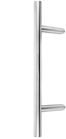 ck-türbeschläge Stoßgriff 45° inkl. Befestigungsmaterial 350/210 mm; 500/300 mm; 600/400 mm; 800/600 mm in Edelstahl matt - 350/210 mm