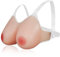 Vollence C Cup Full Strap Silicone Breast Forms Enhancer Boobs for Crossdresser, Nude, C