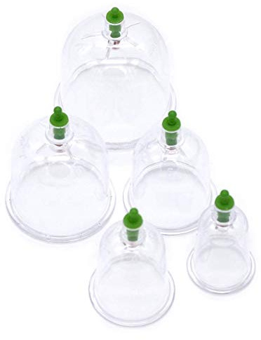 50x Schröpfgläser aus Kunststoff, Hijama Massage, Vakuummassage Schröpfen Vakuum Vakuumglöckchen, Schröpfset, HACAMAT KUPASI (6 cm)