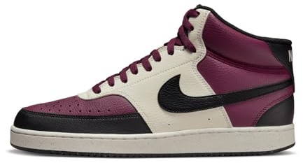 NIKE DN3577-600 Court Vision MID NN Herren Dark Beetroot/Black-SAIL EU 44.5
