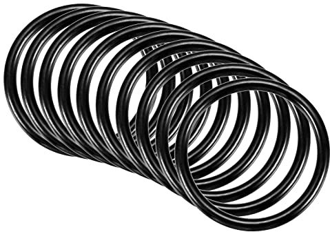 QUARKZMAN Nitrile Gomma O-Ring 30mm x 25mm x 2,5mm Guarnizioni di Tenuta Anelli Rubinetti Rotondo Guarnizione Rondella per Rubinetto Idraulica Riparazione Sigillatura Connessione, 10 Pezzi