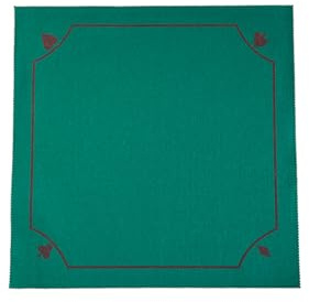 Tapis de cartes - Tapis de poker - Tapis de jeu poker - Tapis pliable de voyage Poker - Tapis de cartes de voyage (Poker)