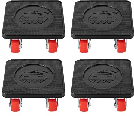Lève-meubles lourd, rotation à 360 °, 4 roues, capacité de 400 kg, aide au transport robuste de qualité supérieure, kit d'outils lourds pour canapés mobiles, cabinets et réfrigérateurs