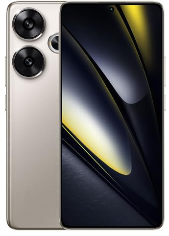 Xiaomi Poco F6 5G Smartphone, 8GB+256GB Gold