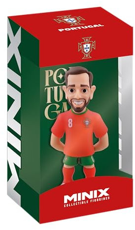 MINIX - Football Stars #214 - Portugal - Bruno Fernandes - Collectible Figure 12 cm